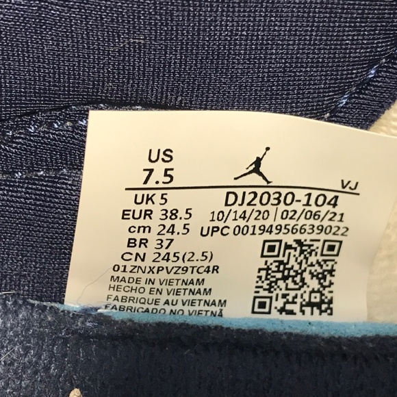 Nike Air Jordan MA2 PSG Paris Saint Germain Womens Sneakers Sz. 7.5 - Picture 9 of 10